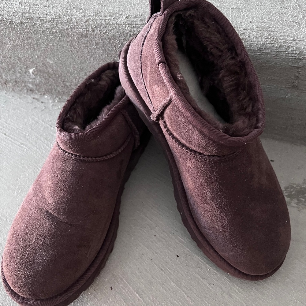 UGG Women's Classic Ultra Mini Boot Burnt Cedar